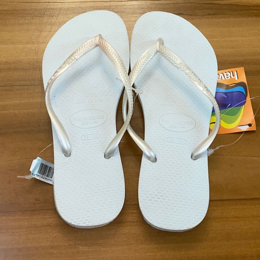 Havaianas Slim Flip Flops Size US 4/5